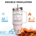 thumbnail image 4 of Taza para beber HYMONA, 30 oz, rosa, aislante, cristiano, 4 of 9