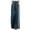 Blue, variant on Women Casual Elastic Waist Wide Leg Trousers Business Work Long Pants