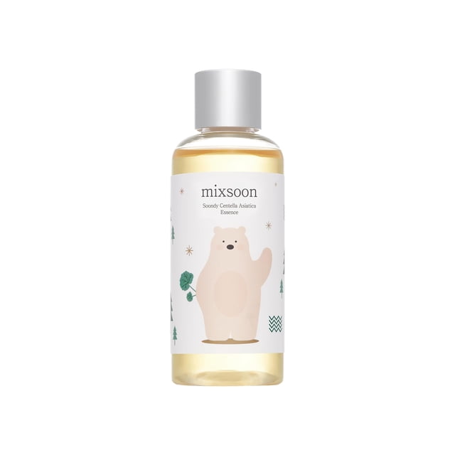 Mixsoon Soondy Esencia Facial de Centella Asiática 100ml – Hidratante y Calmante para Piel Sensible, 100% Extracto Natural