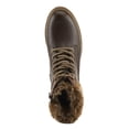 thumbnail image 4 of PATRIZIA CANARIO Women’s Winter Boot – Water-Resistant Faux Leather Ankle Boot with Faux Fur Lining & Lug Sole, 4 of 9