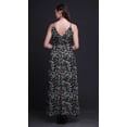 thumbnail image 4 of Bimba Robe Longue Florale pour Femmes à Bretelles Spaghetti Col en V Maxi Tenue de Plage-Moyenne, 4 of 5