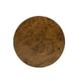 thumbnail image 3 of Jennifer Taylor Home Nebula 22" Accent Pillar Side Table, Medium Brown Walnut Burl Wood, 3 of 7