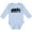 AE-Light Blue, variant on Inktastic Nashville Skyline Grunge Boys or Girls Long Sleeve Baby Bodysuit