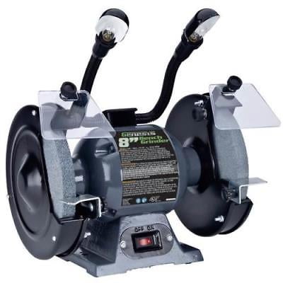 Genesis 3 4 Hp Bench Grinder With Lights Walmart Com