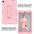 thumbnail image 3 of FIEWESEY for Walmart Onn 8 Pro 8 Inch Tablet Case, Heavy Duty Shockproof Dropproof Hybrid Rugged Armor with Kickstand Full Body Protective Case for Walmart Onn 8 Pro (Model ONA100003561) (Rose Gold), 3 of 7