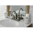 thumbnail image 2 of Kingston Brass KS8668DFL NuWave 4 in. Centerset Bathroom Faucet with Brass Pop-Up, Brushed Nickel, 2 of 5