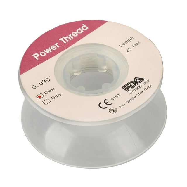 Cadena de ortodoncia dental de 25 pulgadas NikouMX Cadena de goma de ortodoncia Ultra sensible