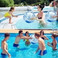 thumbnail image 5 of 6 uds 23,6 pulgadas Jumbo lentejuelas pelota de playa piscina juguetes bolas brillos inflable pelota de playa transparente piscina agua playa juguetes al aire libre, 5 of 5