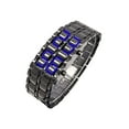 thumbnail image 2 of Xinyolin Men Digital Watch Large Screen Electroplated High Accuracy Decorative Cool Style Individual Stainless Comfortable Strap Lighweight Men Wristband, 2 of 8