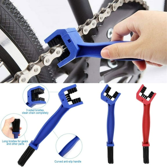 Bicycle Chain Cleaner, Cycling Bike Machine Brushes, Scrubber Wash Tool Cleaning Kit for Outdoor Dirt Motorcycle, Bicycle Chain Cleaner