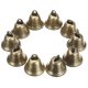 thumbnail image 3 of 5 piezas/10 piezas de cascabeles navideños de latón de 38 mm para colgar en fiestas, festivales, adornos de campanillas de viento, 3 of 4