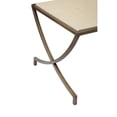thumbnail image 6 of American Home Classic Steve Traditional Metal and Marble Coffee Table in Brass, 6 of 6