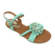 Victoria K Two Strap Flower Sandal (Women's)