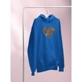 thumbnail image 3 of Storybook Style Flowers Hoodie Women -Image by Shutterstock, Female Medium, 3 of 4