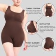 thumbnail image 7 of Eternatastic Womens Shapewear Jumpsuits Square Neck Rompers Shorts Bodycon Bodysuits Yoga Sleeveless Backless Bodycon Outfits, 7 of 7