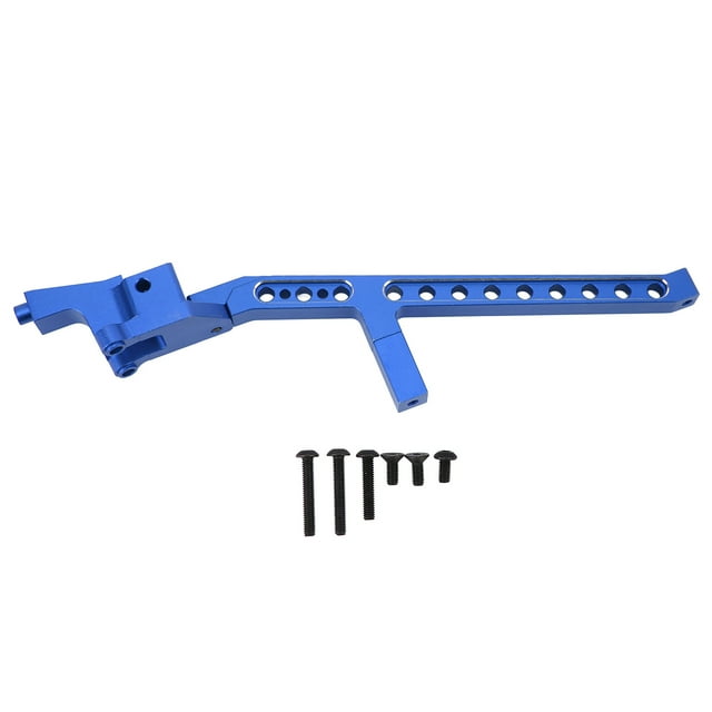 Soporte de chasis trasero soporte de chasis RC de aleación de aluminio profesional para coche TRAXXAS SLEDG 1/8 RC