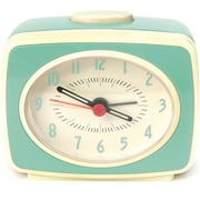 Kikkerland AC14-MN Classic Alarm Clock, Mint