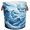 Multicolor 5, variant on ADECORIVY Nautical Sea Wave Theme Laundry Hamper, Foldable Dirty Clothes Laundry Basket, Waterproof Storage Bin with Handles for Bathroom, Bedroom, Home