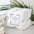 thumbnail image 3 of Mellanni Hand Towels 100% Cotton 16"x28", 6 Pack, White, 3 of 5