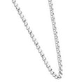 thumbnail image 2 of Pompeii Men's Polished Steel Single Tone 6.5mm Rolo Link Flexible 24" Chain Necklace (,), 2 of 2