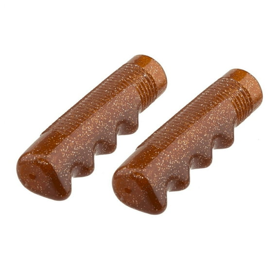 Lowrider Sparkle Flake Bicycle Grips(Brown)