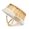 thumbnail image 5 of ZZ Wicker Gift Baskets Empty Oval Willow Woven Picnic Cheap Easter Candy Storage Wine Basket, 5 of 9