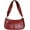 A1-red, variant on Red Shoulder Bag Y2k Purse for Women Trendy Leather Handbag 90s Clutch Purse Top Handle Satchel Retro Crossbody Bag
