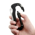 thumbnail image 6 of Hike Hanging Buckle Camp Bottle Opener 5 In 1 Carabiner Phillips Screwdriver Slotted Screwdriver Folding Knife, 6 of 8