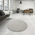 thumbnail image 4 of Ahgly Company Machine Washable Indoor Rectangle Industrial Modern Pale Silver Gray Area Rugs, 5' x 7', 4 of 7