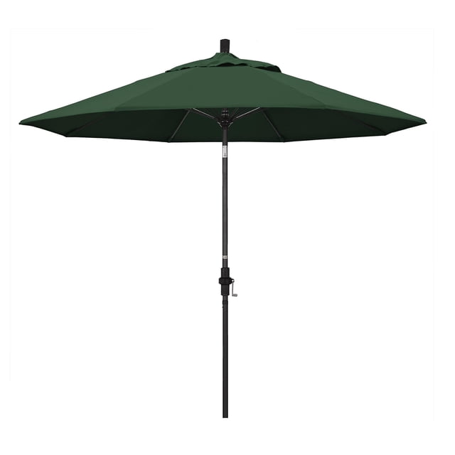 California Umbrella Parasol de Patio de 9 Pieds Vert Chasseur