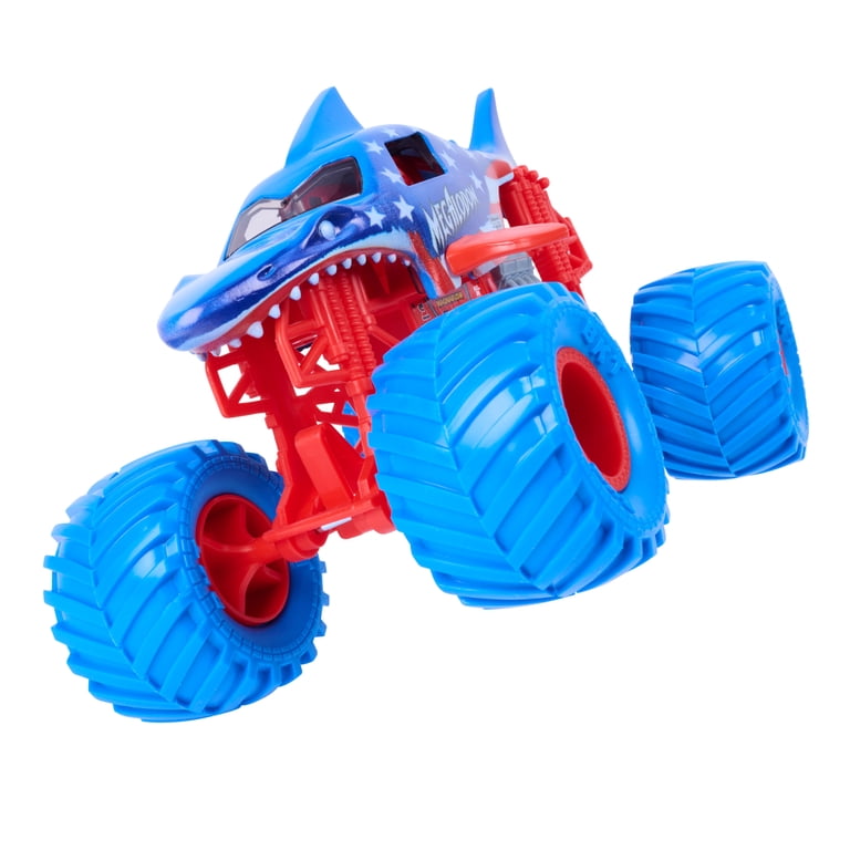Monster Jam Megalodon Stars & Stripes 1:24 Scale Die-Cast Truck photo 5