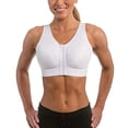 thumbnail image 2 of ENELL Women's Lite Full Coverage Sports Bra (101),7,White, 2 of 4