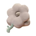 thumbnail image 2 of Almohada para siesta, almohada de apoyo, forma de flor, bonito cojín negro portátil de dibujos animados gris, 2 of 9