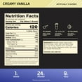 thumbnail image 3 of Optimum Nutrition Gold Standard 100% Casein Protein Powder, Creamy Vanilla, 24g Protein, 4 Lb, 3 of 10