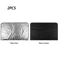 thumbnail image 2 of 2Pcs Car Side Sun Shade with Magnet Privacy Curtain for Front/Rear Vehicles, 2 of 6