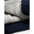 thumbnail image 5 of Glonme Thicken Full Zip Fleece Hoodie for Men Sherpa Lined Sweatshirt Jacket Winter Coats with Pocket, 5 of 6