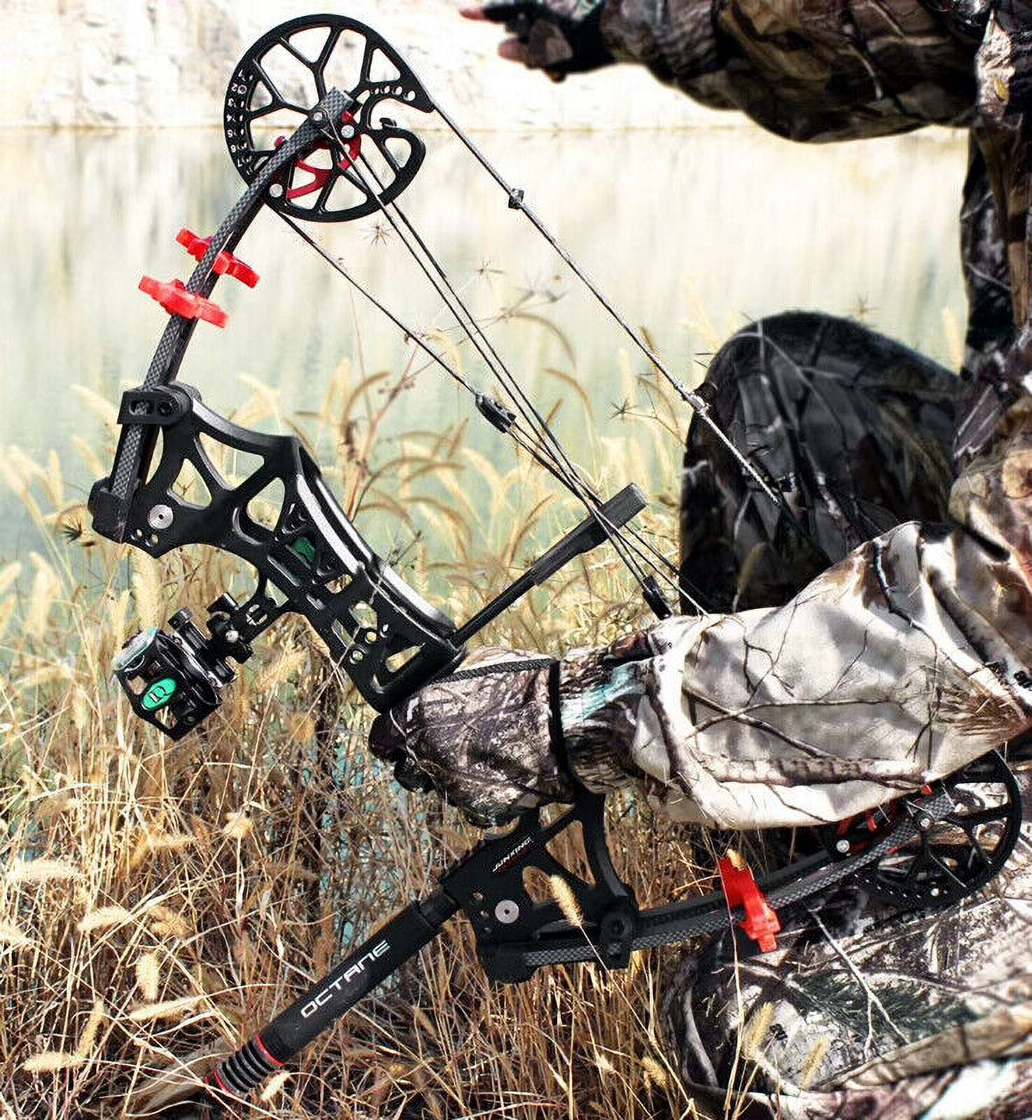 JUNXING M109E Compound Bow 30-60lbs Catapult Dual-use Steel Ball Archery
