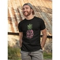 thumbnail image 2 of Flamingo Pineapple T-Shirt Men -Smartprints Designs, Male Medium, 2 of 4