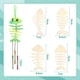 thumbnail image 2 of Paquete de 12 Kit de Carillón de Viento, Manualidades de para Niños, Artes y Manualidades de Madera para Niñas y Niños, Haz Tu Propio Carillón de Viento con Forma de, 2 of 6
