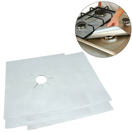 4pcs Universal Heavy Duty Oven Liners Gas Hob Protector Sheets