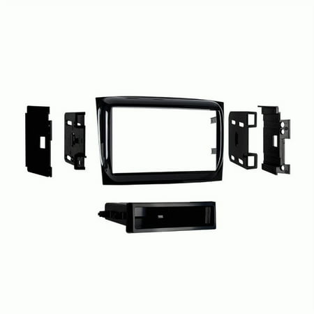 Metra - DIN Installation Kit with Pocket for RAM Promaster City 2015-up - High gloss black