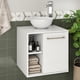 thumbnail image 1 of MOBI Mueble de Baño Flotante Mendoza – 1 Puerta 3 Entrepaños Color Blanco, 1 of 4