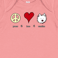 thumbnail image 4 of Inktastic Peace Love Westies Boys or Girls Baby Bodysuit, 4 of 5
