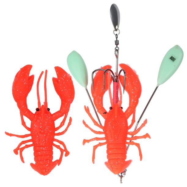 Cebo Para Señuelo De Pesca De Curricán De Aguas Profundas, Cebo De Señuelo De Langosta De Confiable, Accesorios De Pesca Prácticos Duraderos Para Pesca De Curricán De