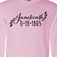 thumbnail image 4 of Inktastic Juneteenth 6-19-1865 Long Sleeve T-Shirt, 4 of 5