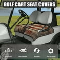 thumbnail image 3 of Renewold Deer American Flag Golf Cart Seat Cover with Pockets US Flag Print Soft Breathable Quick Dry Golf Cart Towel Blanket Fits for EZGO Yamaha Club Cars and More 2 Person Seats, 3 of 7