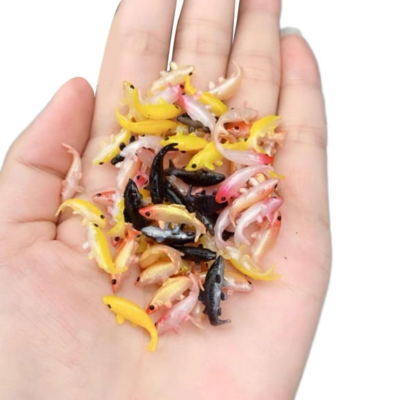 Clearance Now! 1:12 Scale Miniature Fish Plastic Model Doll's House Q Decor Toys HOT C3E1