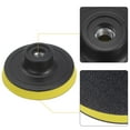 thumbnail image 4 of Uxcell 3 Inch Wool Buffing Pad Set Buffing Wheel Kit with M10 Drill Adapter for Orbital Polisher Buffer 1 Set, 4 of 6