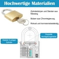 thumbnail image 3 of Sticker -2pcs 30mm Small Padlock - Brass, 3 of 7