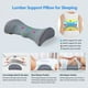 thumbnail image 2 of Almohada de soporte lumbar Cozyhealth calentada para dormir, 2 of 8